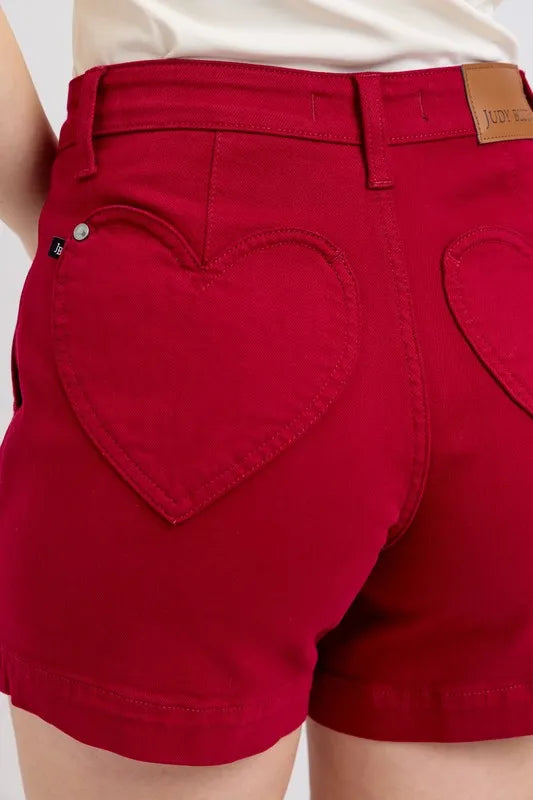 Judy Blue Tummy Control High Waist Denim Shorts
