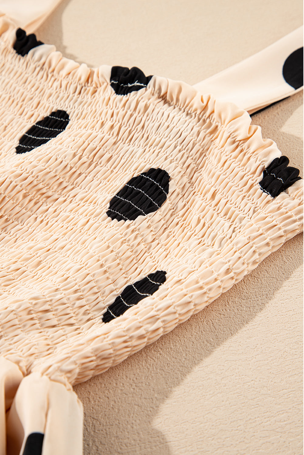 Monore Polka Dot Midi Dress