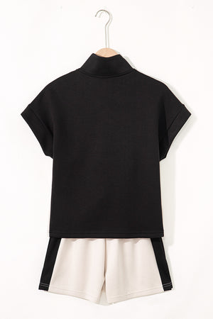 Monaco Contrast Luxe Short Set
