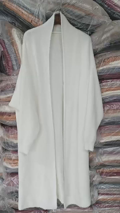 Loose Knitted Cardigan Coat
